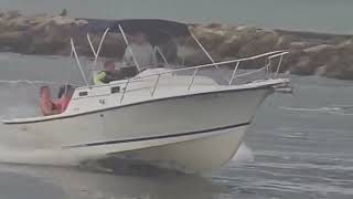 BOAT AND JET SKI SPEEDING FUN AT THE FLORIDA BOAT INLET – EXCITING ACTION AT VENICE JETTY [upl. by Atnuahs]