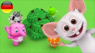 Der Maulbeerbaum  Kinderlieder  Animation Für Kinder  Vorschulische Lieder  The Mulberry Brush [upl. by Gilud311]