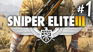 Sniper Elite 3  Parte 1 O Atirador e a Guerra na Africa  Playstation 4  Legendado em PTBR [upl. by Assenahs]