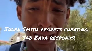 Jaden Smith amp Sab Zada go back and forth after their breakup [upl. by Annal]