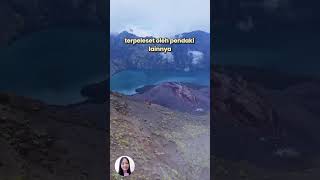 Turis Irlandia di Gunung RInjani Shorts [upl. by Cho]