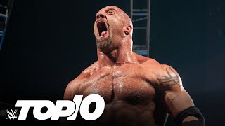 Goldberg’s feats of strength WWE Top 10 Sept 11 2022 [upl. by Ajiak]