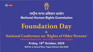 🔴Live  NHRC  National Conference on Rights of Older Persons  Technical Session 2 [upl. by Elson]