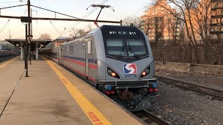 Riding SEPTA Trenton Line PushPull Train 9728 TrentonPhiladelphia w Siemens ACS64 911 [upl. by Adelia313]