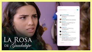 Ximena es amenazada en redes por culpa de Miranda  La Rosa de Guadalupe 24  Influencer [upl. by Danzig]