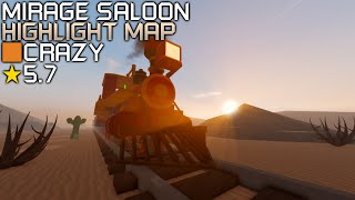 Roblox Flood Escape 2  Mirage Saloon Highlight Map High Crazy [upl. by Thissa]