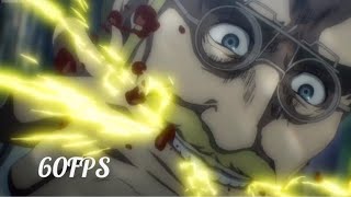 Levi vs Zeke Beast Titan  Attack on Titan Season 4  English Dub 60FPS Full Fight [upl. by Pauly376]