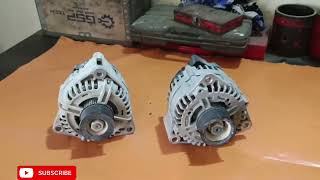 How To Repairing Alternator  Auto Mechanic is Brilliant In Repairing Truck Alternator [upl. by Fen323]