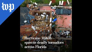 Hurricane Milton spawns deadly tornadoes across Florida [upl. by Gaston76]