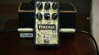 Friedman BEOD  Killer Overdrive Pedal Alert  From Van Halen To Hendrix This One Does It All [upl. by Shepperd]