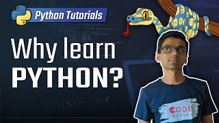 Why Should You Learn Python  Complete python3 tutorials for beginners [upl. by Abernathy16]