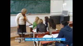 Profesorii au ajuns săi roage pe elevi să facă acasă măcar un exerciţiu [upl. by Shayla743]