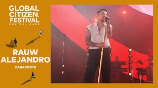 Watch Rauw Alejandro Brings the HOUSE DOWN with quotPasaportequot at Global Citizen Festival NYC 2024 [upl. by Ailemrac960]