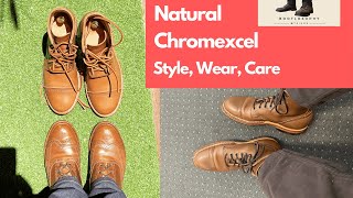 Natural Chromexcel  Style Wear and Care [upl. by Valry14]