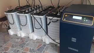 3kva off grid solar system installationexploration in tamil [upl. by Aisekal]