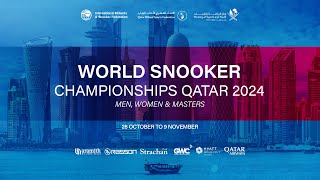 IBSF  WORLD CHAMPIONSHIPS MEN QATAR 2024  DAY 1 [upl. by Harlamert]