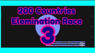 200 Countries Elemination Race 3  Veldrand Marble Race [upl. by Pallua]