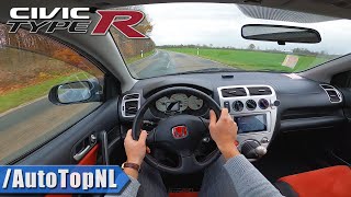 HONDA CIVIC TYPE R EP3  8500RPM Vtec  POV Test Drive by AutoTopNL [upl. by Enoval601]