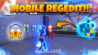 Best Mobile REGEDIT For 95 headshot rate 😱 [upl. by Analram967]