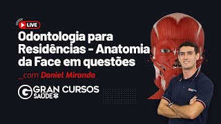 Odontologia para Residências  Anatomia da Face em questões com Prof Daniel Miranda [upl. by Anetsirk]