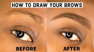 HOW TO EASY EYEBROW TUTORIAL FOR BEGINNERS WITH PENCIL  LADE KEHINDE [upl. by Corrie]