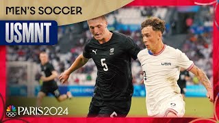 US mens soccer handles New Zealand WITH EASE in dominant 41 outing  Paris Olympics  NBC Sports [upl. by Nob]