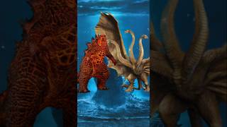 Fire Godzilla vs Monsterours amp King Ghidorah  Who is stronger   shorts godzilla [upl. by Aelgna]