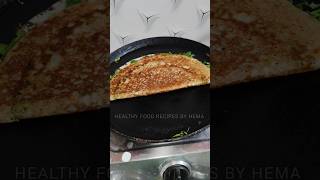 Healthy Munagaku Dosa 🌿😋 cooking dosarecipe drumstickleaves healthy healthy simplecooking 🌿🥘 [upl. by Odragde]