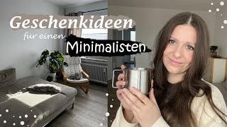 Geschenkideen für einen Minimalisten [upl. by Lierbag]