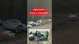 Shocking rally crashes racing [upl. by Abbottson]