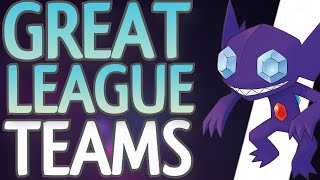 Best GREAT LEAGUE TEAMS  LEGEND GREAT LEAGUE TEAMS  Pokemon GO Battle League [upl. by Jillana109]