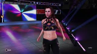 WWE 2K18  Mickie James Entrance [upl. by Eekorehc]