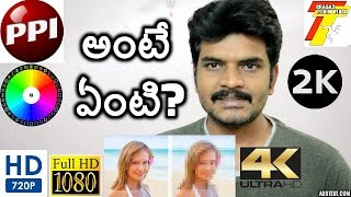 what is ppi telugulo pixel per inch [upl. by Namar]