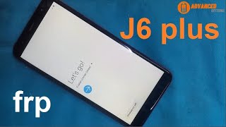 samsung j6 plus frp bypass  android 10 [upl. by Pincas888]