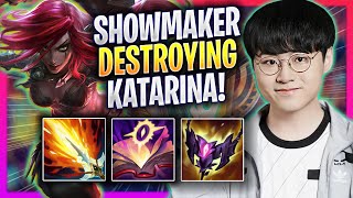 SHOWMAKER DESTROYING WITH KATARINA  DK ShowMaker Plays Katarina MID vs Ezreal  Season 2024 [upl. by Stent775]