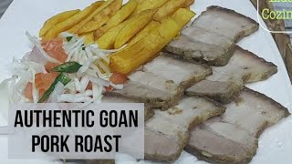 Authentic Goan Pork Roast Recipe  Roast Pork Recipe konkani recipe goanvlogger [upl. by Ribble]