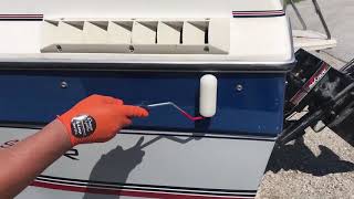 Restoring Boat Gelcoat with DiamondFinish Clear [upl. by Sevein]