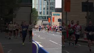 London marathon event  shortvideo travel marathon [upl. by Mosera]