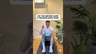 Back Pain Relief before sleep 🤩backpainstretch lowbackpainrelief [upl. by Yral]