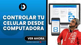 Controlar tu celular desde la Computadora con Teamviewer QuickSupport 2022 [upl. by Leen714]