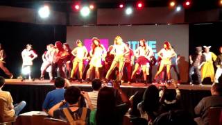 WAVEYA 웨이브야 ★ Gangnam Style on stage with Waveya girls at Anime Matsuri 2013 [upl. by Lari]