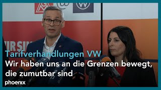 VolkswagenKrise Aktuelles zu den Tarifverhandlungen [upl. by Roana443]