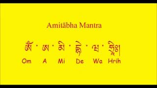 Amitabha Mantra A Mi De Wa Hrih [upl. by Land]