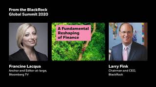 A conversation with Larry Fink A fundamental reshaping of finance [upl. by Nord62]