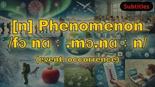 n Phenomenon meaning event occurrence with 5 examples [upl. by Kenay899]