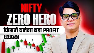 Nifty Zero Hero Analysis for tomorrow optiontrading trading analysis [upl. by Magdaia765]