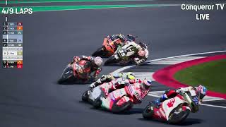 ❗Somkiat Chantra Vs Celestino Vietti❗ RACE Moto2 Silverstone British Grand Prix BritishGP 2024 [upl. by Akinas]