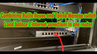 Office Network Setup Using RUIJIE REYEE  TPlink Smart Switch Cebu OFFICE [upl. by Sadie]