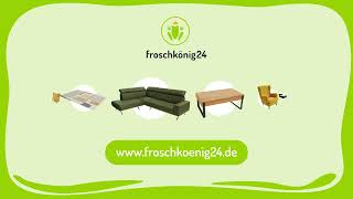 Froschkönig24  der Onlineshop für hochwertige Möbel und Wohnaccessoires  30s [upl. by Mattox]