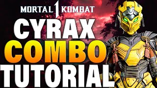 Mortal Kombat 1 Cyrax Combos  MK1 Cyrax Combo Guide [upl. by Pricilla]